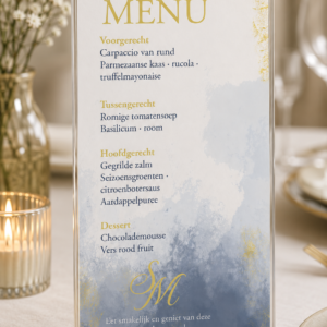 Menukaart