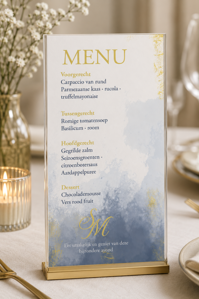 Menukaart