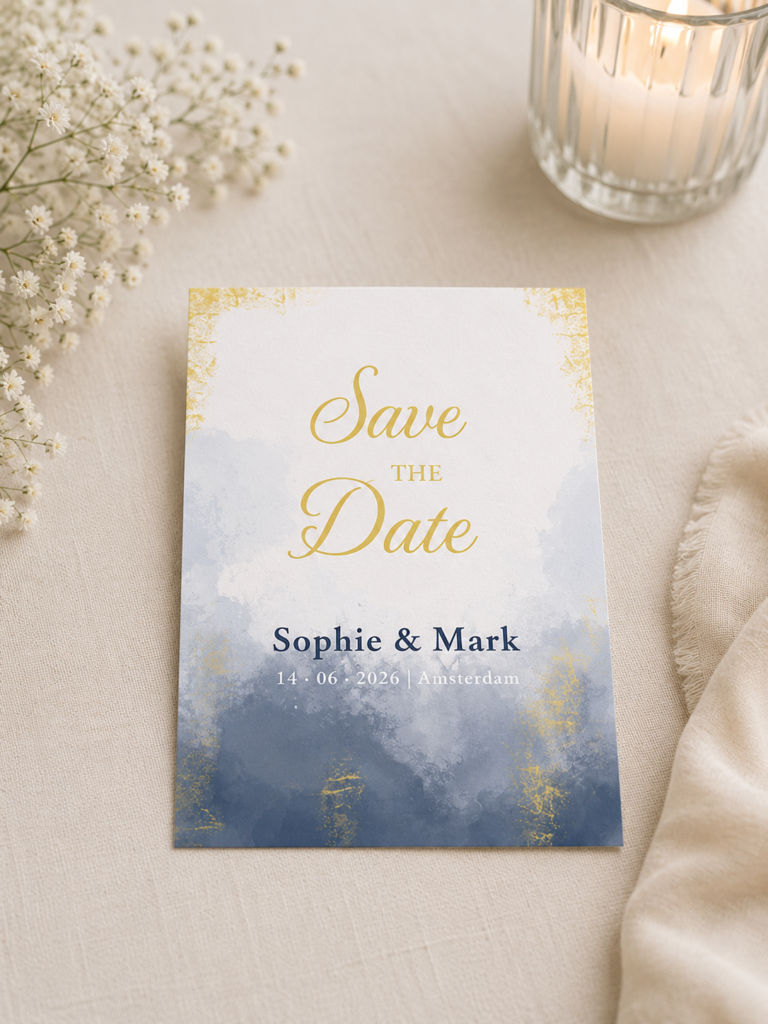 Save the Date kaart