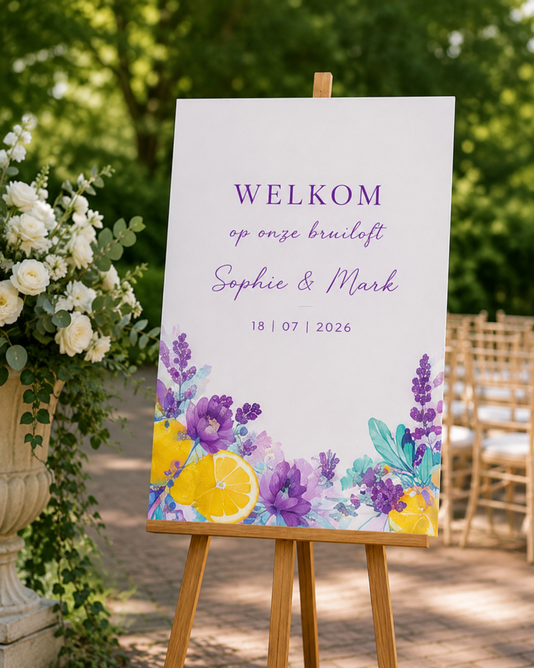 Welkomstbord